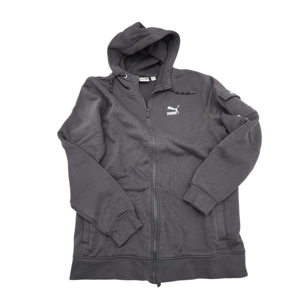 Puma full zip hooded sweatshirt Mens size Small